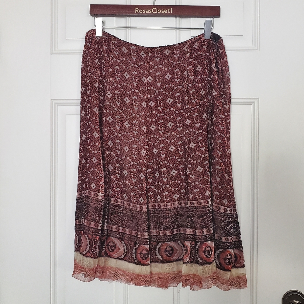 Elie Tahari Velvet Skirt - Picture 2 of 10
